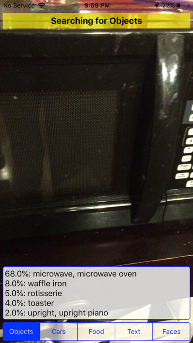 Emulate iPhone app ML Image Identifier using MyAndroid