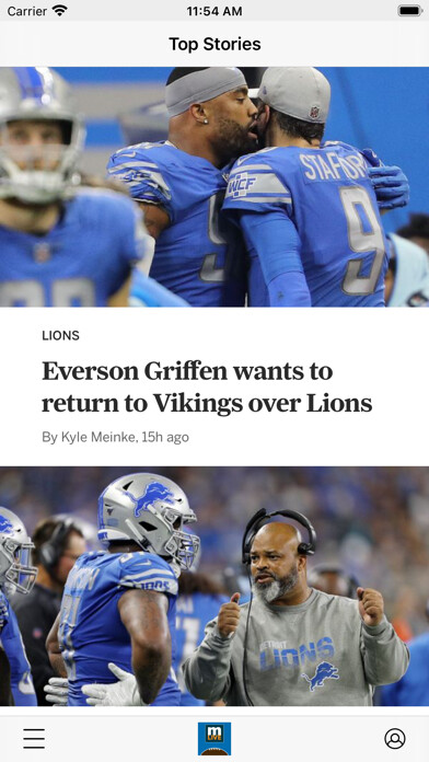 Emulate iPhone app MLive.com: Detroit Lions News using MyAndroid Emulate iPhone app MLive.com: Detroit Lions News using MyAndroid