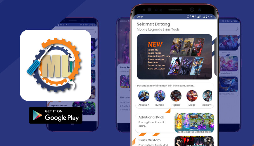 Run android online APK ML Skin Tools - Pro from MyAndroid or emulate ML Skin Tools - Pro using MyAndroid Run android online APK ML Skin Tools - Pro from MyAndroid or emulate ML Skin Tools - Pro using MyAndroid