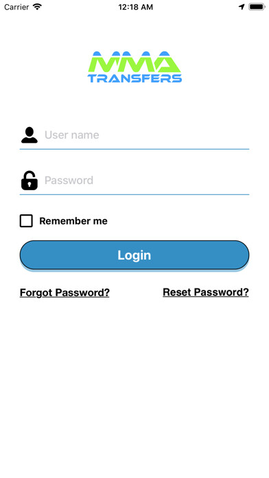 Emulate iPhone app MMA Transfers Driver using MyAndroid