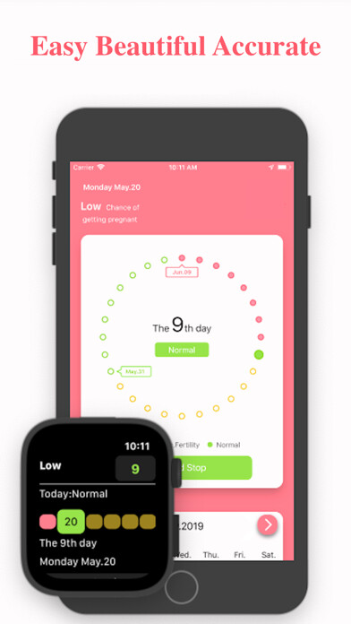 Emulate iPhone app MMD Period Tracker Calendar using MyAndroid Emulate iPhone app MMD Period Tracker Calendar using MyAndroid