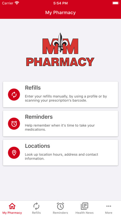 Emulate iPhone app M&M Pharmacy using MyAndroid Emulate iPhone app M&M Pharmacy using MyAndroid