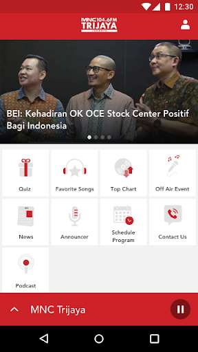 Run android online APK MNC TRIJAYA FM from MyAndroid or emulate MNC TRIJAYA FM using MyAndroid