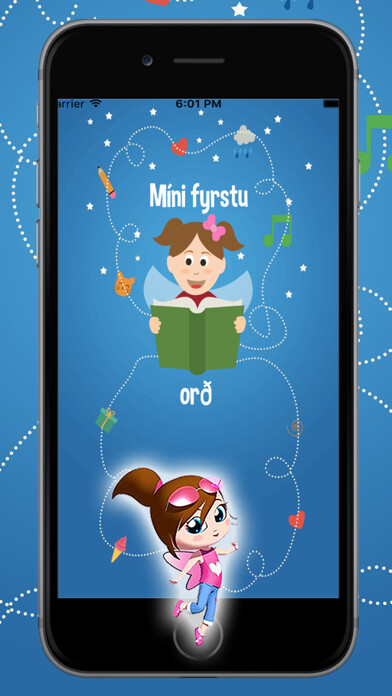Emulate iPhone app Míni fyrstu orð using MyAndroid