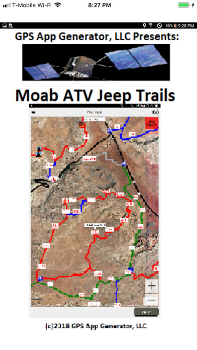 Emulate iPhone app Moab ATV Jeep Trails using MyAndroid Emulate iPhone app Moab ATV Jeep Trails using MyAndroid