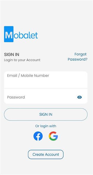 Run android online APK Mobalet from MyAndroid or emulate Mobalet using MyAndroid