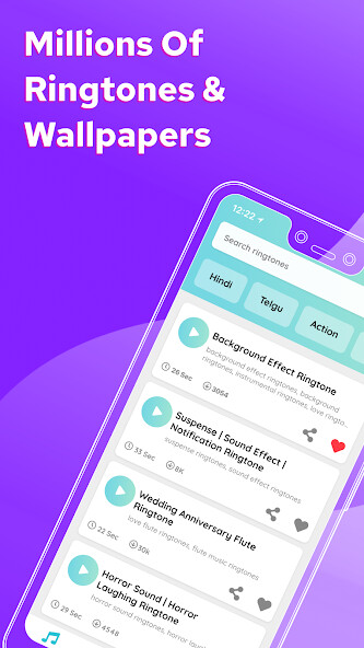 Run android online APK MobCup Ringtones  Wallpapers from MyAndroid or emulate MobCup Ringtones  Wallpapers using MyAndroid