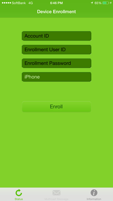 Emulate iPhone app MobiConnect MDM Agent using MyAndroid Emulate iPhone app MobiConnect MDM Agent using MyAndroid