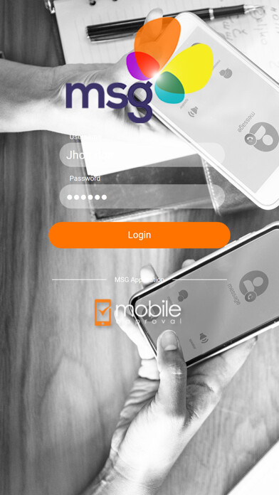 Emulate iPhone app Mobile Approval MSG using MyAndroid Emulate iPhone app Mobile Approval MSG using MyAndroid