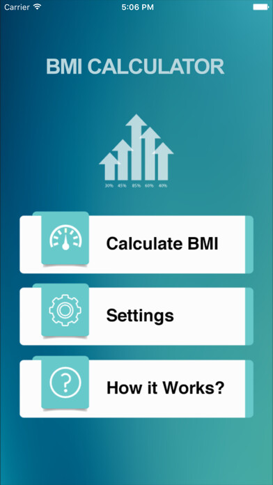 Emulate iPhone app Mobile BMI Calculator using MyAndroid