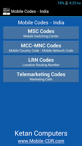 Emulate Android APK Mobile Codes of India