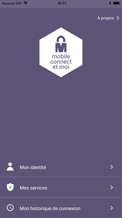 Emulate iPhone app Mobile Connect et Moi using MyAndroid