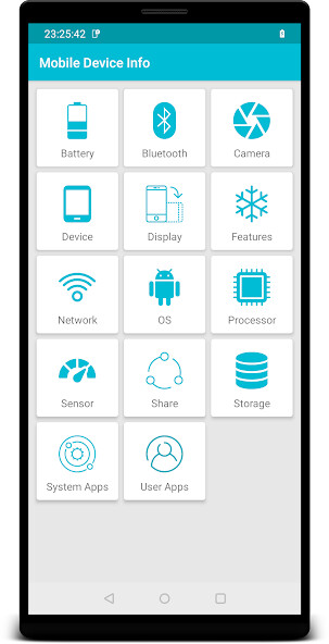 Run android online APK Mobile Device Info from MyAndroid or emulate Mobile Device Info using MyAndroid