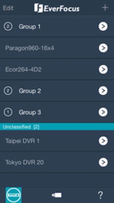 Emulate iPhone app MobileFocus by EverFocus using MyAndroid