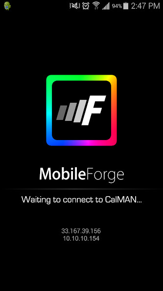 Run android online APK MobileForge for CalMAN from MyAndroid or emulate MobileForge for CalMAN using MyAndroid