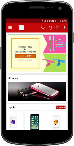 Run android online APK Mobile Gallery App from MyAndroid or emulate Mobile Gallery App using MyAndroid