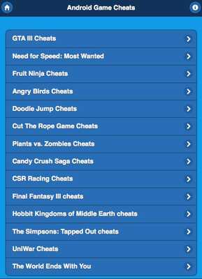 Emulate Android APK Mobile Game Cheat Codes - 2015 Emulate Android APK Mobile Game Cheat Codes - 2015
