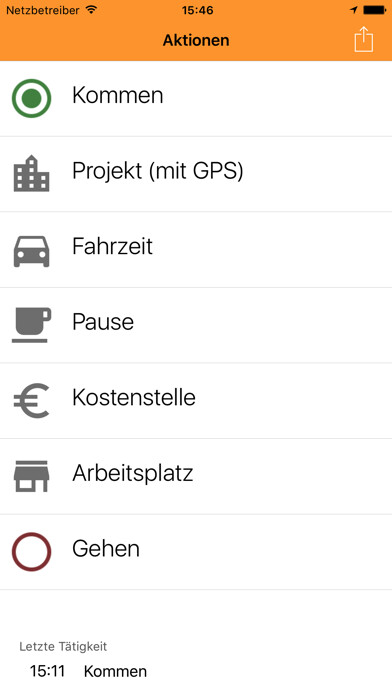 Emulate iPhone app Mobile GPS Zeiterfassung using MyAndroid Emulate iPhone app Mobile GPS Zeiterfassung using MyAndroid