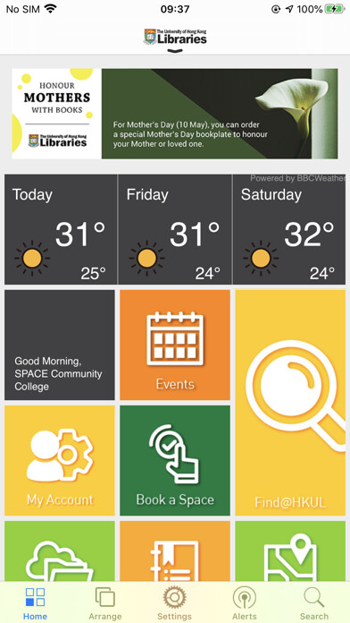 Run android online APK Mobile@HKUL (HKU Libraries) from MyAndroid or emulate Mobile@HKUL (HKU Libraries) using MyAndroid