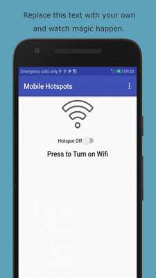 Emulate Android APK Mobile Hotspots Emulate Android APK Mobile Hotspots