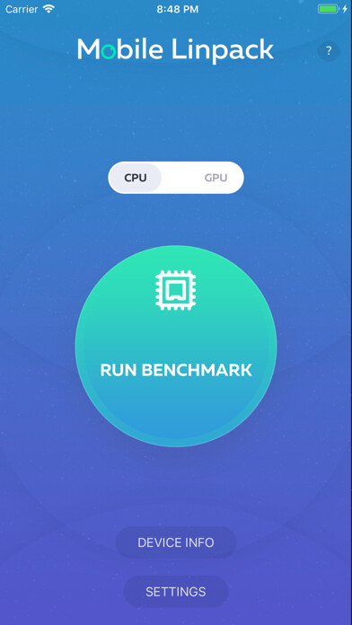 Emulate iPhone app Mobile Linpack using MyAndroid Emulate iPhone app Mobile Linpack using MyAndroid