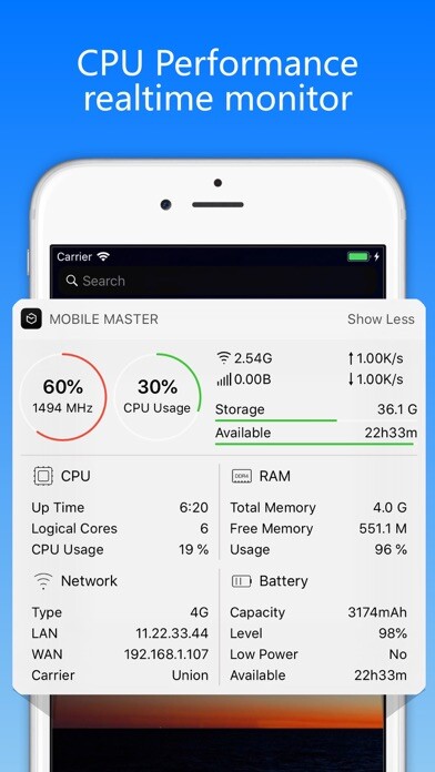 Emulate iPhone app Mobile Master-CPU Master using MyAndroid Emulate iPhone app Mobile Master-CPU Master using MyAndroid