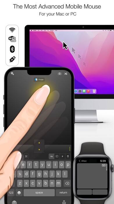 Emulate iPhone app Mobile Mouse Remote using MyAndroid Emulate iPhone app Mobile Mouse Remote using MyAndroid