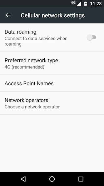 Run android online APK Mobile Network Settings from MyAndroid or emulate Mobile Network Settings using MyAndroid