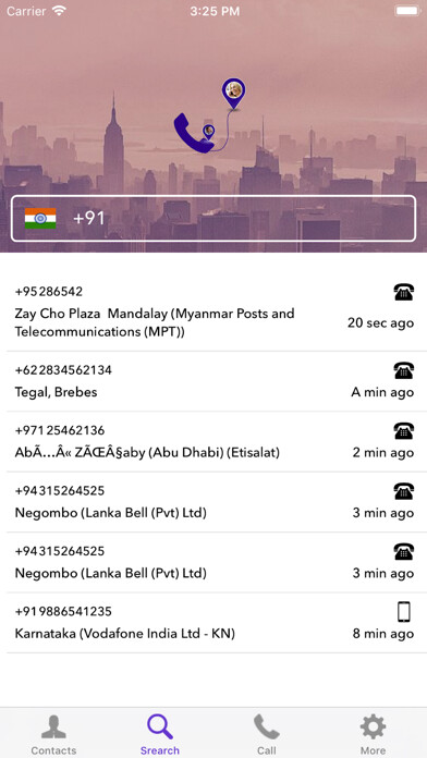 Emulate iPhone app Mobile Number Location Finder using MyAndroid Emulate iPhone app Mobile Number Location Finder using MyAndroid