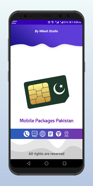 Run android online APK Mobile Packages Pakistan from MyAndroid or emulate Mobile Packages Pakistan using MyAndroid