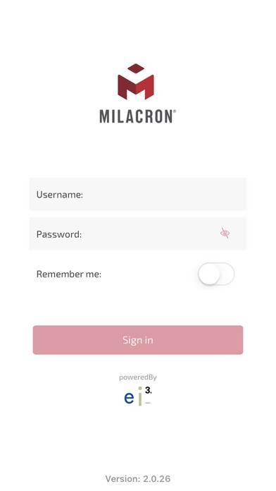 Emulate iPhone app Mobile Portal for Milacron using MyAndroid Emulate iPhone app Mobile Portal for Milacron using MyAndroid