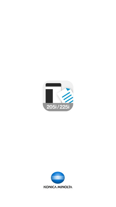 Emulate iPhone app MobilePrint for bizhub205/225i using MyAndroid