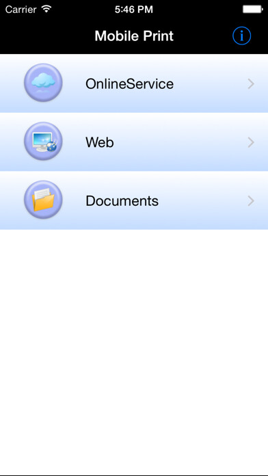 Emulate iPhone app Mobile Print for brother using MyAndroid Emulate iPhone app Mobile Print for brother using MyAndroid