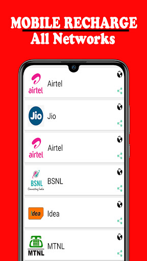 Run android online APK Mobile Recharge: BillPay & Recharge from MyAndroid or emulate Mobile Recharge: BillPay & Recharge using MyAndroid