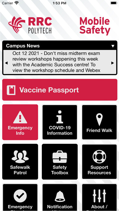 Emulate iPhone app Mobile Safety - RRC using MyAndroid