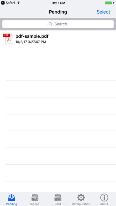 Emulate iPhone app Mobile Signer using MyAndroid