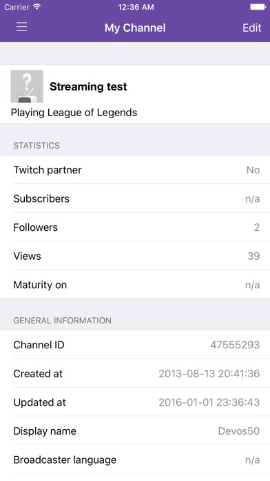 Emulate iPhone app Mobile Streaming for Twitch using MyAndroid Emulate iPhone app Mobile Streaming for Twitch using MyAndroid
