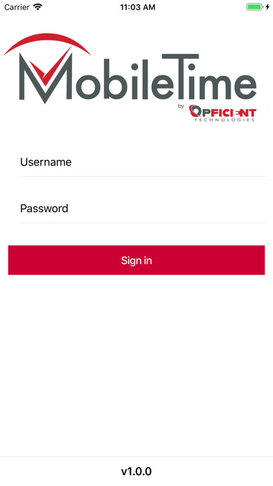 Emulate iPhone app MobileTime:Tracking using MyAndroid