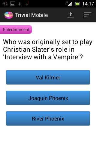 Run android online APK Mobile Trivia from MyAndroid or emulate Mobile Trivia using MyAndroid
