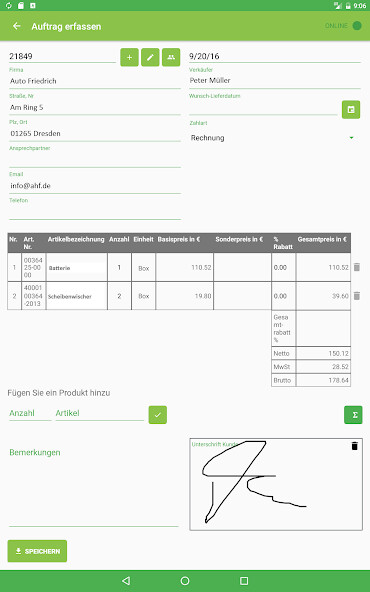 Run android online APK Mobile Vertriebsapplikation from MyAndroid or emulate Mobile Vertriebsapplikation using MyAndroid