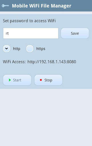 Run android online APK Mobile WiFi File Manager from MyAndroid or emulate Mobile WiFi File Manager using MyAndroid