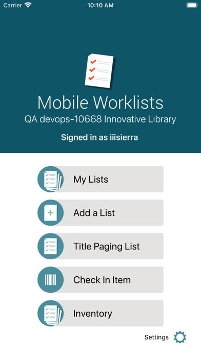 Emulate iPhone app Mobile Worklists using MyAndroid