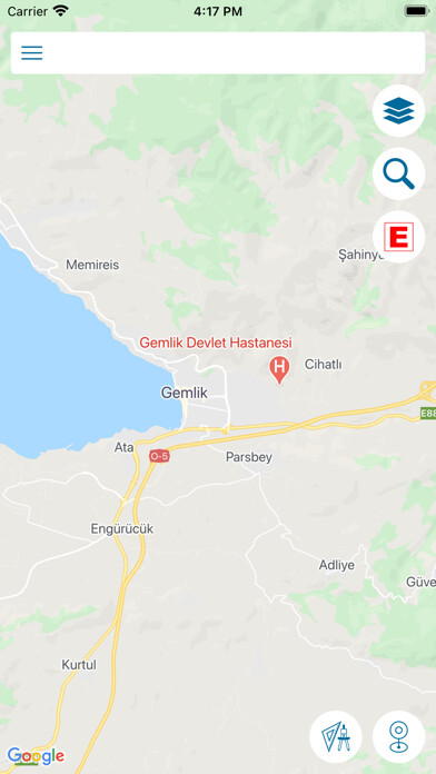Emulate iPhone app Mobil Gemlik Kent Rehberi using MyAndroid Emulate iPhone app Mobil Gemlik Kent Rehberi using MyAndroid