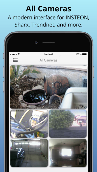 Emulate iPhone app MobiLinc Cam Viewer using MyAndroid