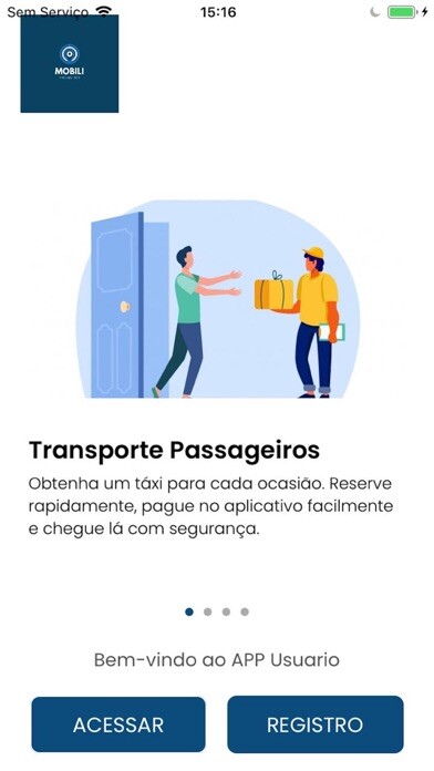 Emulate iPhone app mobili Passageiro using MyAndroid Emulate iPhone app mobili Passageiro using MyAndroid