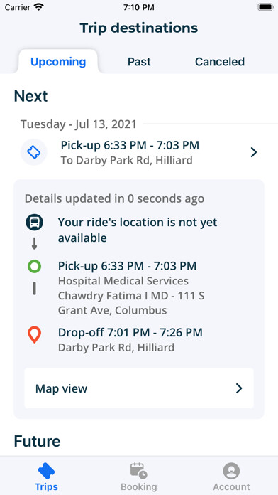 Emulate iPhone app Mobility by Ecolane using MyAndroid Emulate iPhone app Mobility by Ecolane using MyAndroid