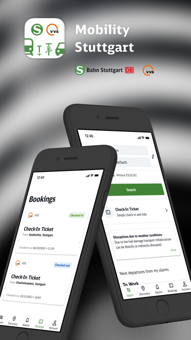 Emulate iPhone app Mobility Stuttgart using MyAndroid