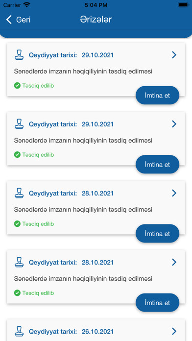Emulate iPhone app Mobil Notariat using MyAndroid