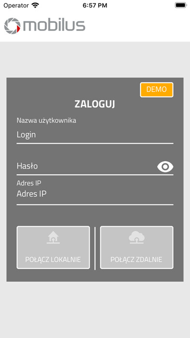 Emulate iPhone app Mobilus Dom using MyAndroid