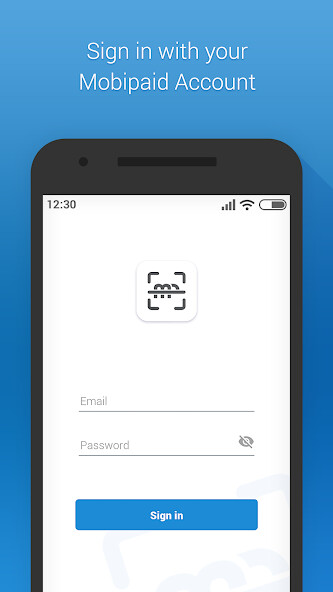 Run android online APK Mobipaid Scanner from MyAndroid or emulate Mobipaid Scanner using MyAndroid